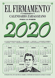 Calendario zaragozano pared 2019