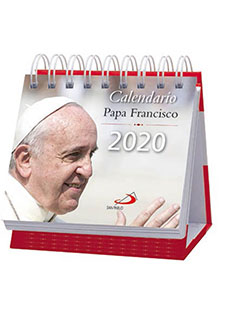 Calendario de mesa papa francisco 2019
